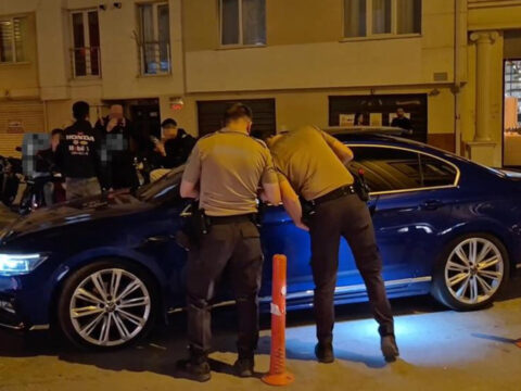 Eskisehirde gece farlari kapali dolasan surucuye ceza npUezTTu